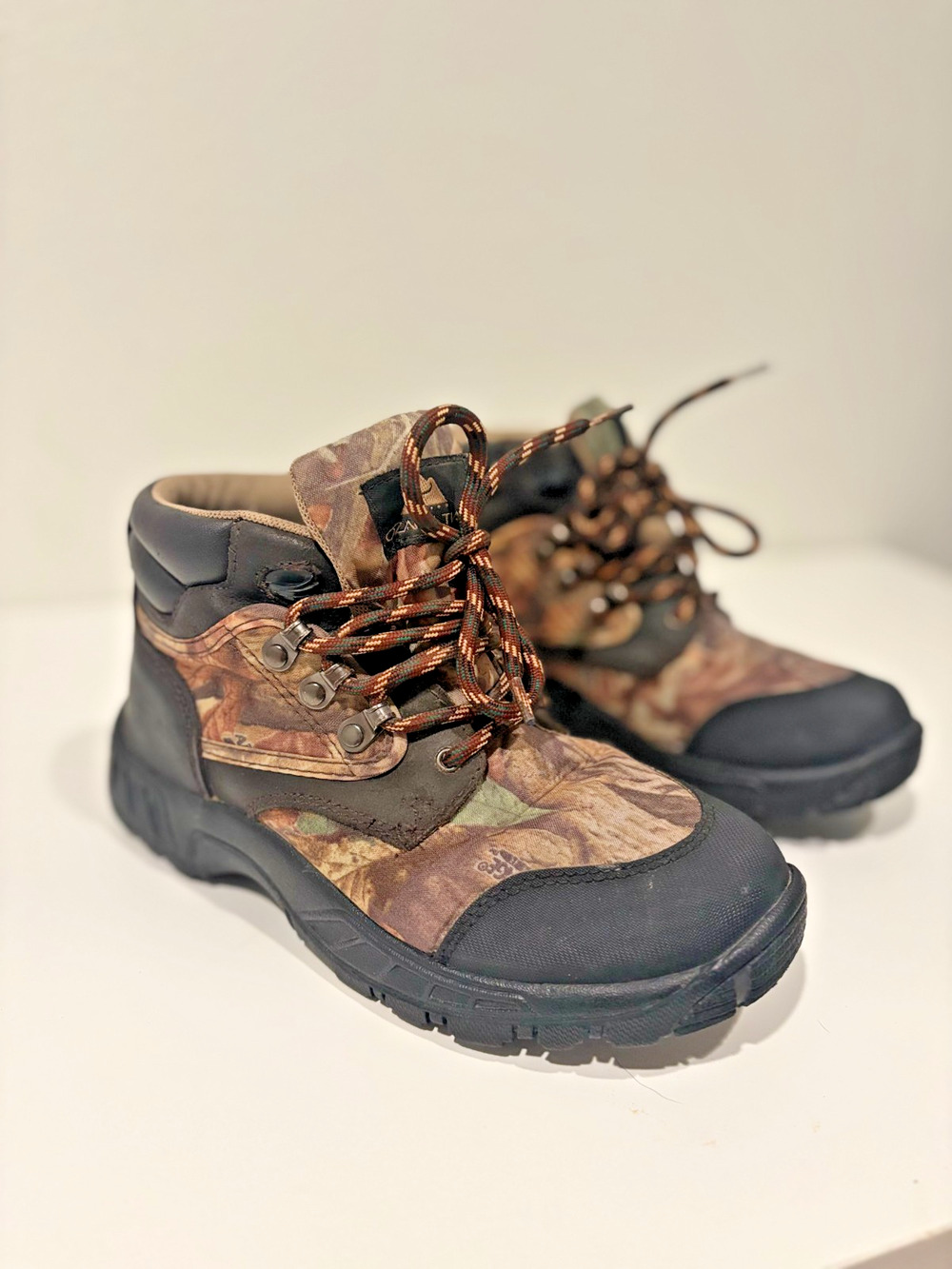 Ozark Trail Women's Camo Hiking Boots US 5 EU 37.5 Camouflage Waterproof Trails